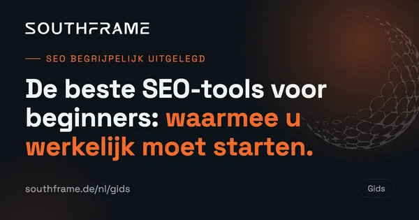 De beste SEO-tools voor beginners – omslagbeeld van de gids